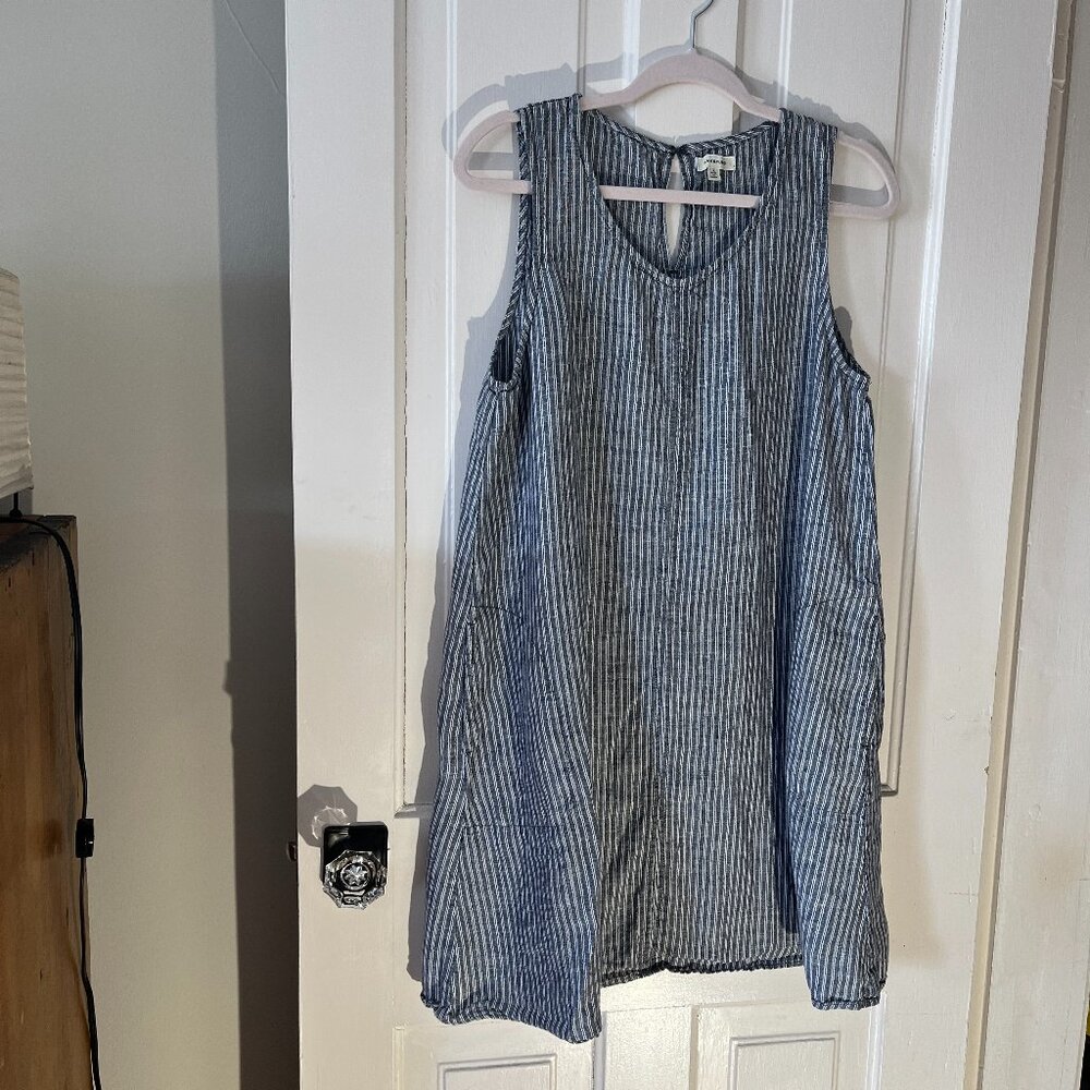 Striped Sleeveless Dress